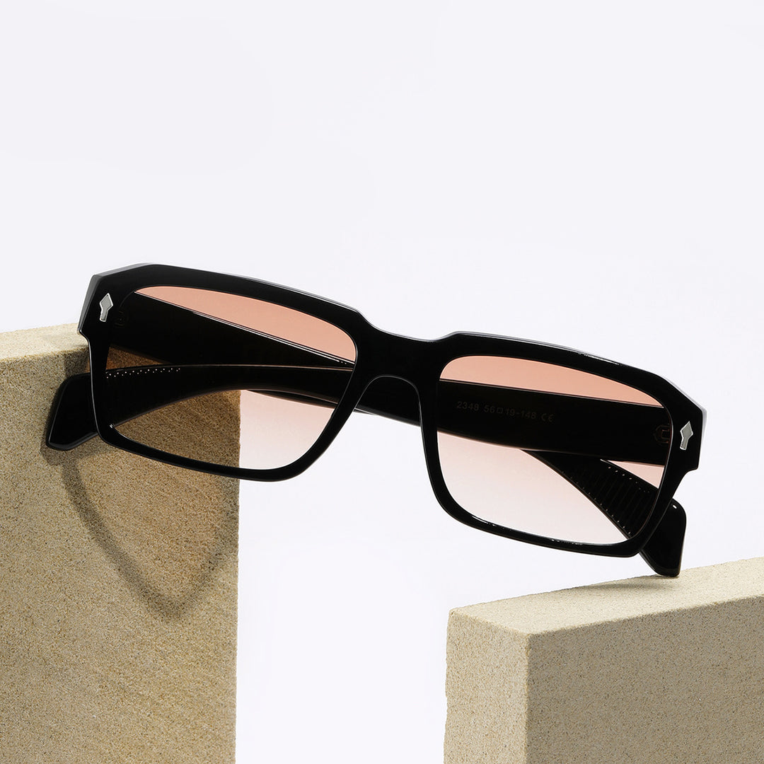 Ladies fashionable square sunglasses with sturdy frame Bowlift