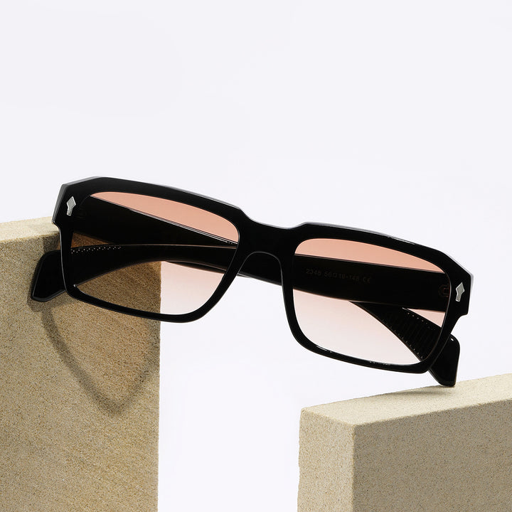 Ladies fashionable square sunglasses with sturdy frame Bowlift
