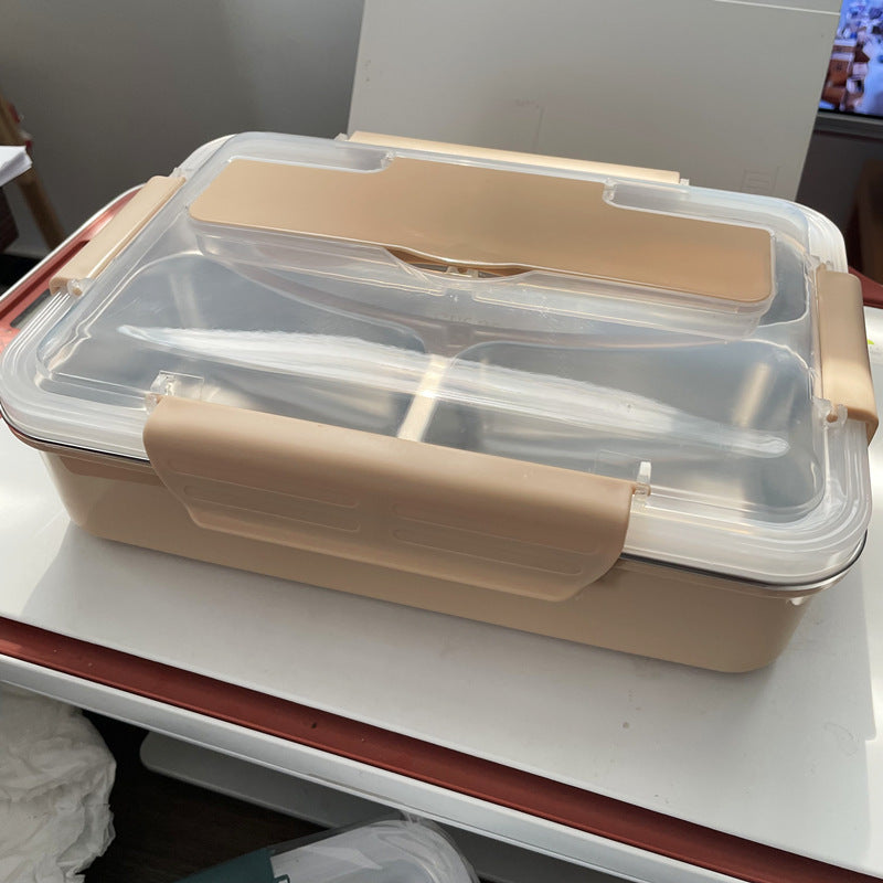 Versatile Multi-Compartment Meal Storage Container