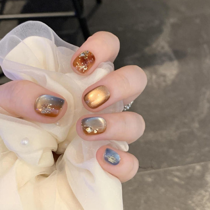 Art Nails In Elegant Gradient Color Bowlift