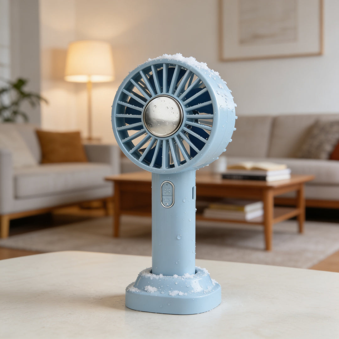 Ladies portable mini misting fan with spray function Bowlift
