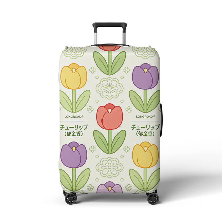 Women's suitcase cover with floral patterns Bowlift
