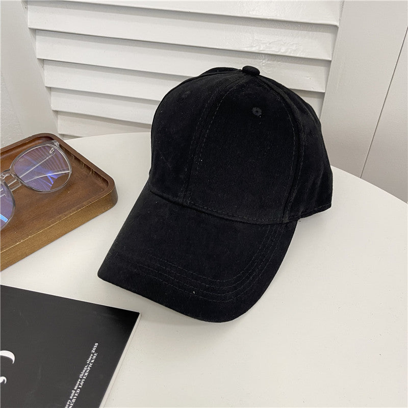 Men's Corduroy Baseball Cap Bowlift
