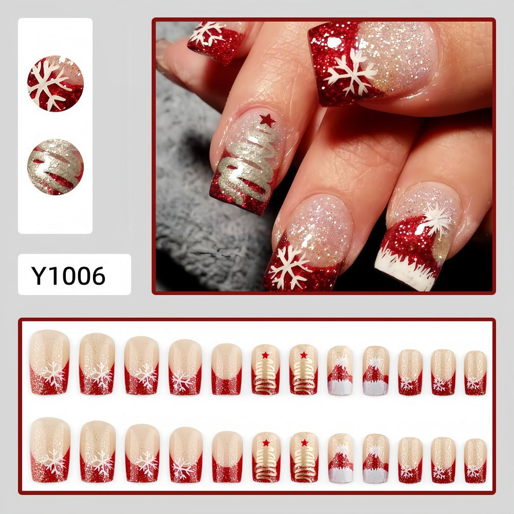 Artificial Nails in Modern Tribal Design Bowlift