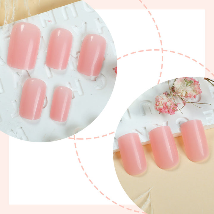 Natural Finish Press-On Nails Bowlift