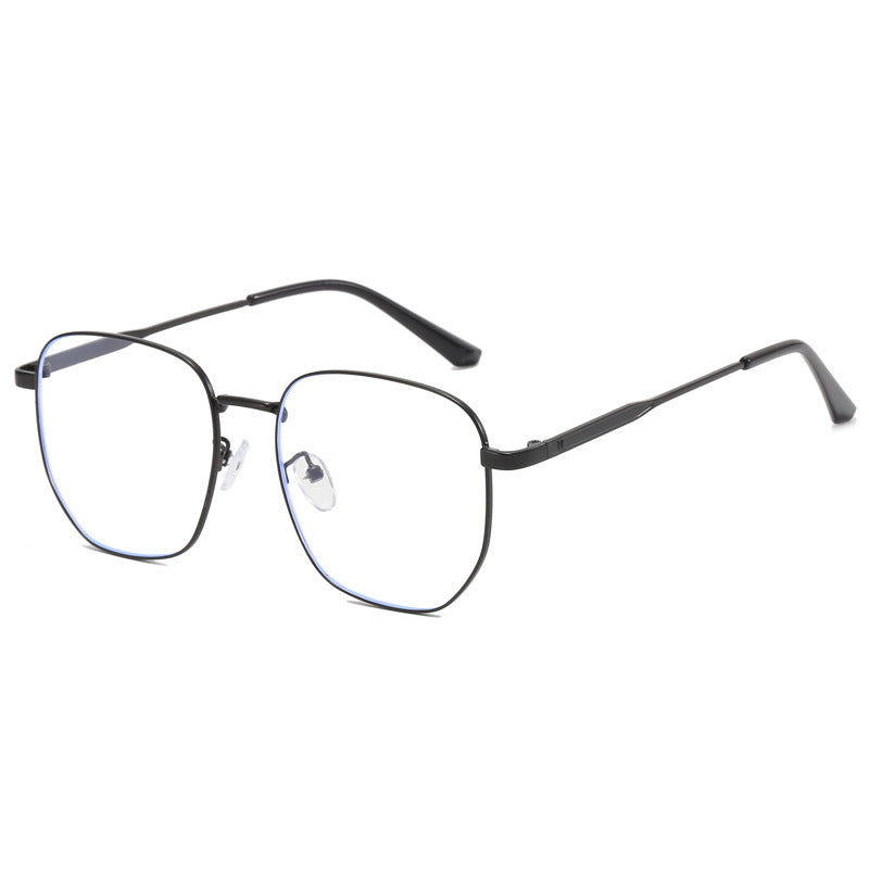 Women’s fashionable square glasses with lightweight metal frame Bowlift