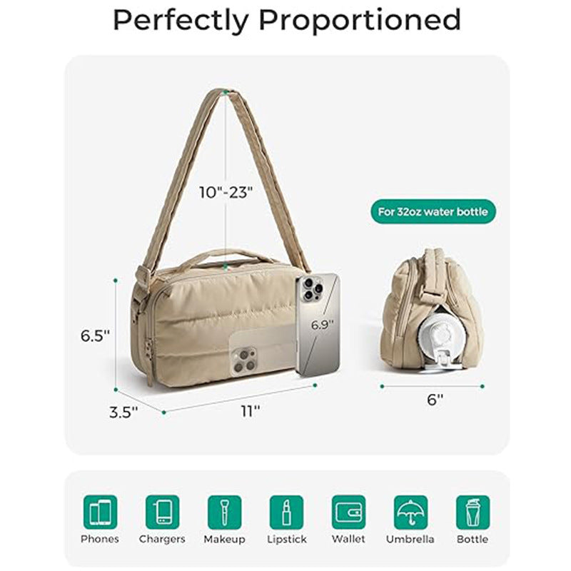 Elegant Multifunctional Shoulder Bag Bowlift