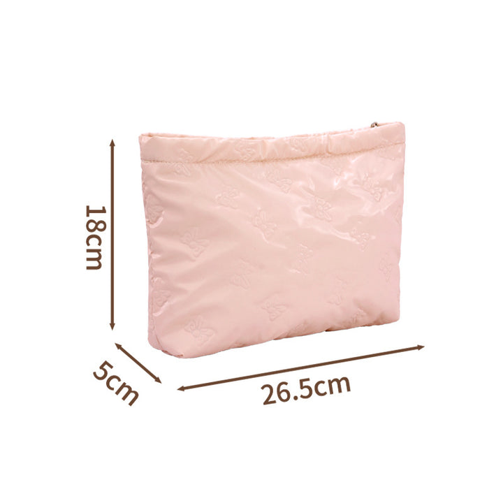 Fashionable Butterfly-Embossed Clutch Bowlift