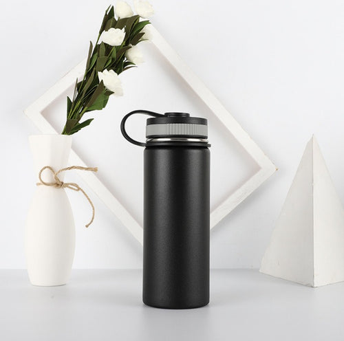 Women Sports Stainless Steel Water Bottle Bowlift