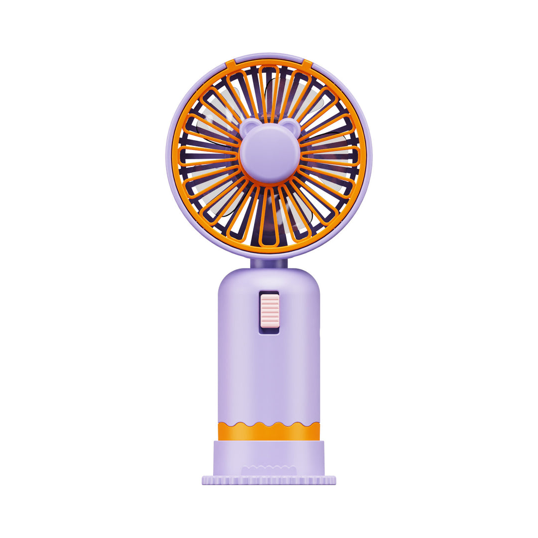 Unisex Portable Mini Fan with Ergonomic Design and USB Connection Bowlift