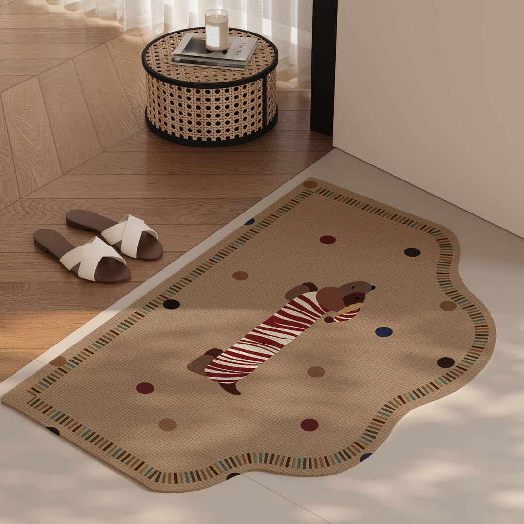 Decorative Pet Mat Bowlift