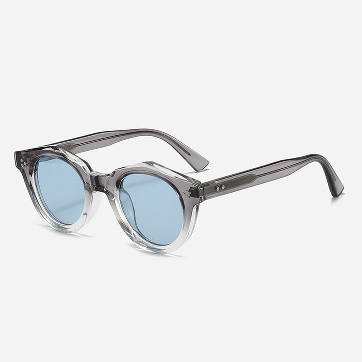 Women Designer Sunglasses with Polygonal Frame and Fashionable Accents Bowlift