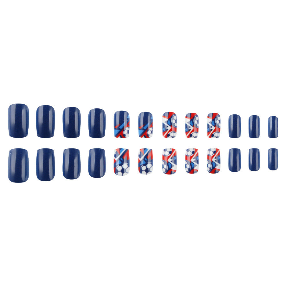 Sports-Themed Press-On Nails Bowlift