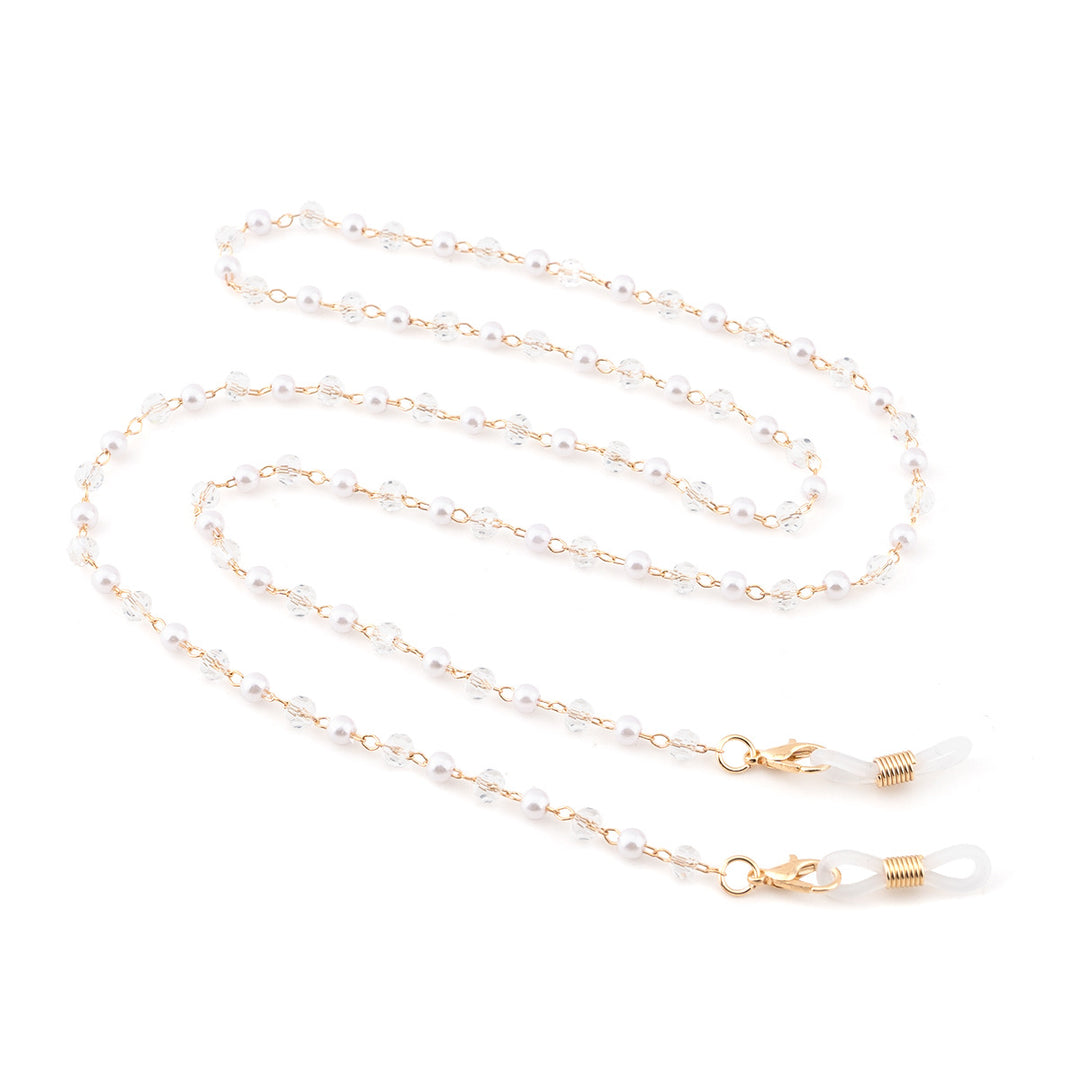 Elegant Beaded Eyewear Retainer Bowlift