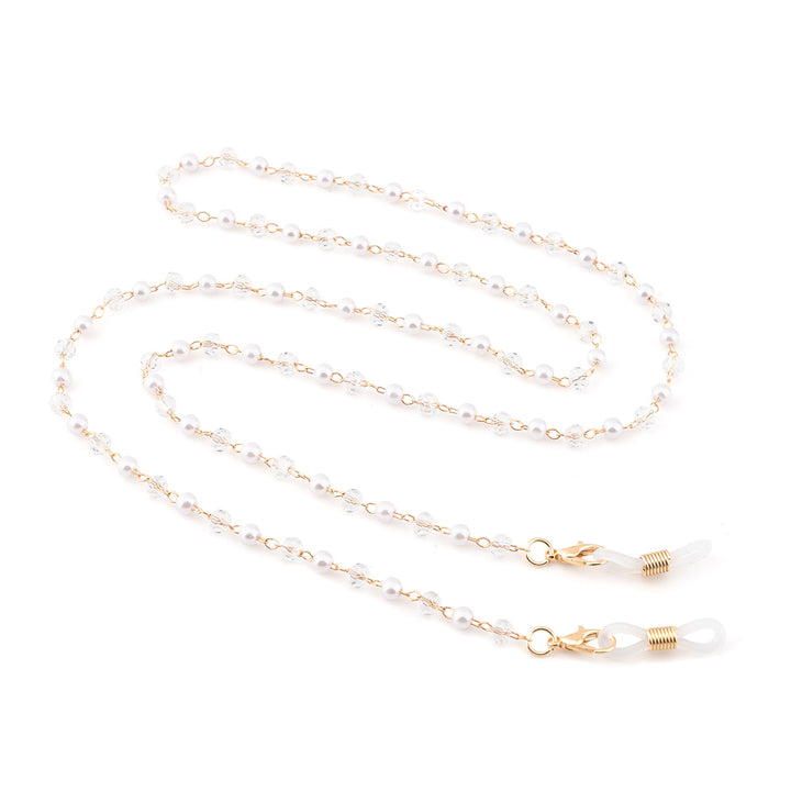 Elegant Beaded Eyewear Retainer Bowlift