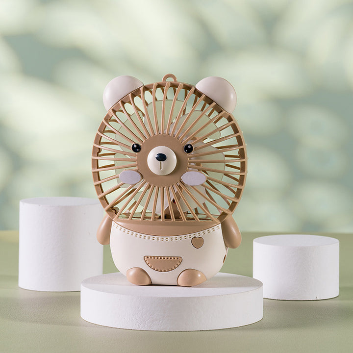 Unisex Mini Hand Fan in cute animal design Bowlift