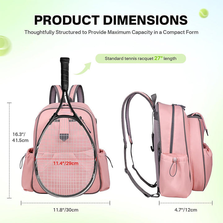High-Performance Tennis Backpack Bowlift