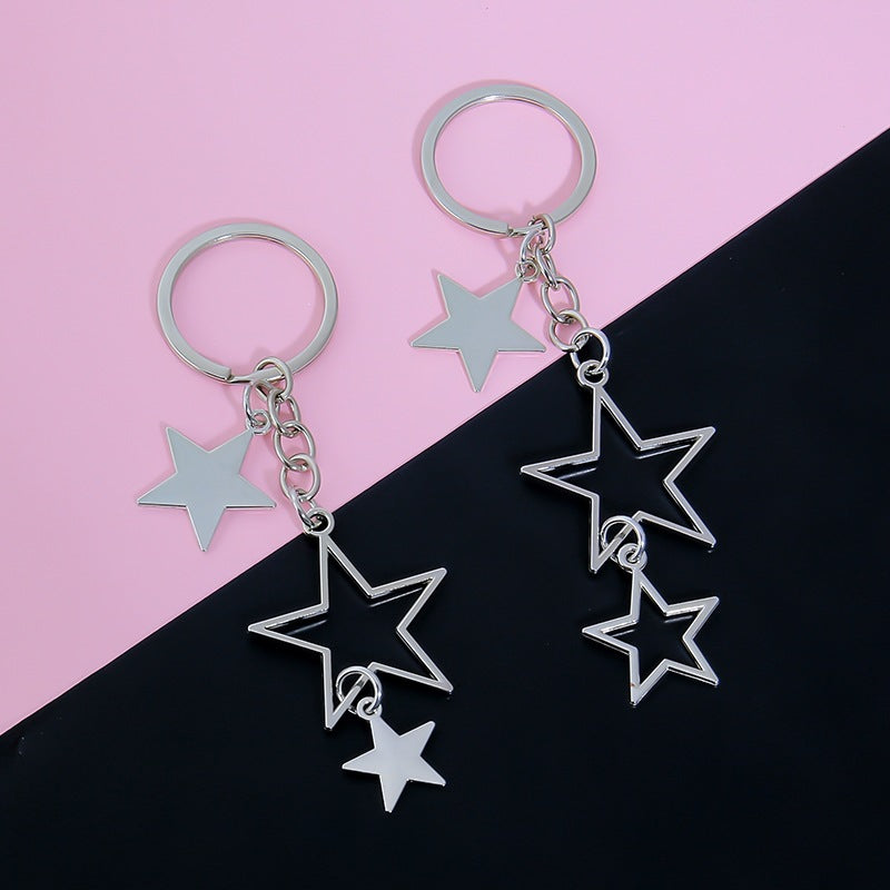 Keychain with Sparkling Stars Bowlift