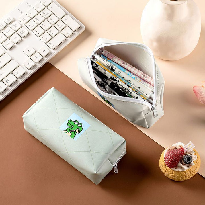 Cartoon Character Print Pencil Case Bowlift