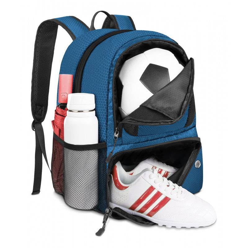Sporty backpack with shoe compartment and drink compartment Bowlift