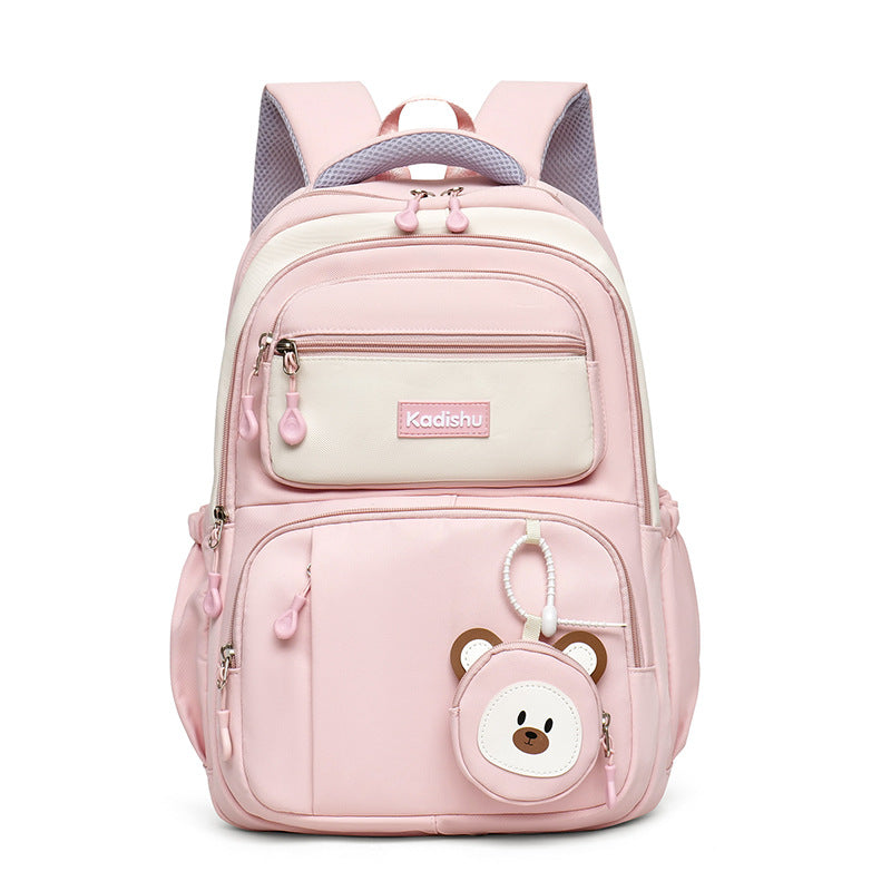 Multi-Compartment Stylish School Backpack Bowlift