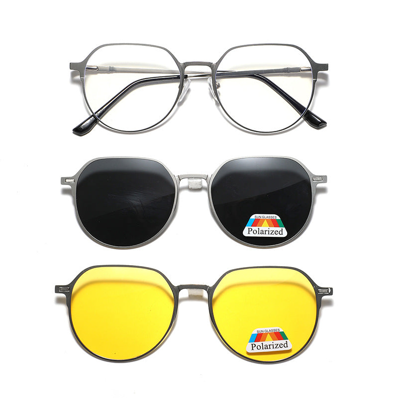 Women's fashionable sunglasses with different lenses Bowlift