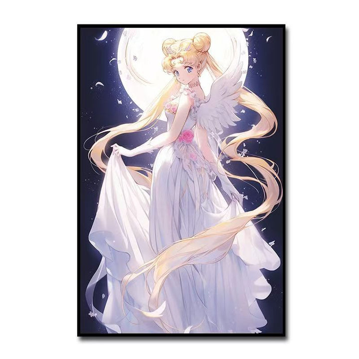 Fantasy Character Art Canvas Print Bowlift