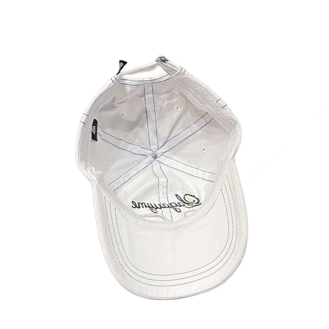 Men's Distressed Embroidered Baseball Cap Bowlift