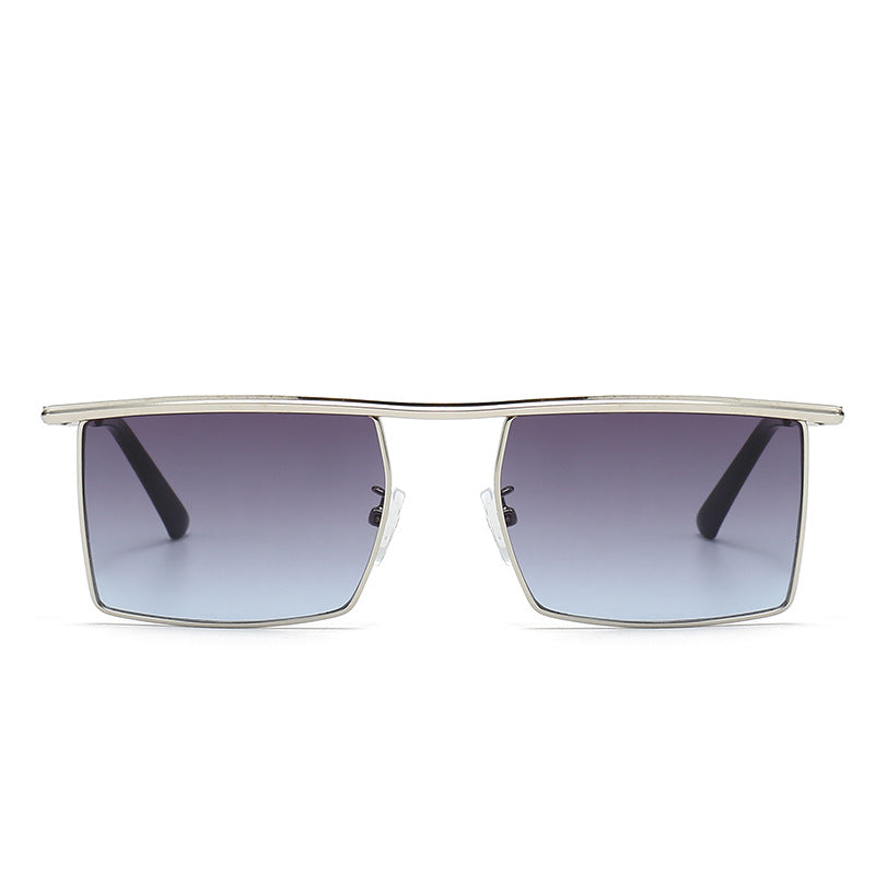 Women's fashionable sunglasses with intricate, rectangular frame Bowlift