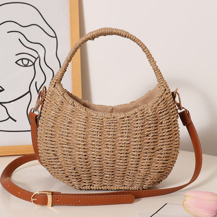 Handbag Made of High-Quality Natural Material Bowlift