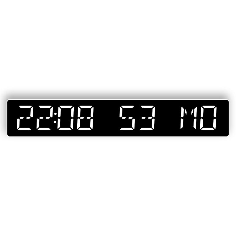 Digital wall clock with large LED display Bowlift