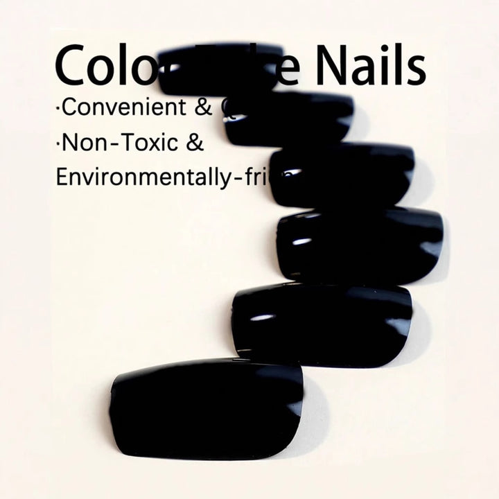 Shiny artificial nail set Bowlift