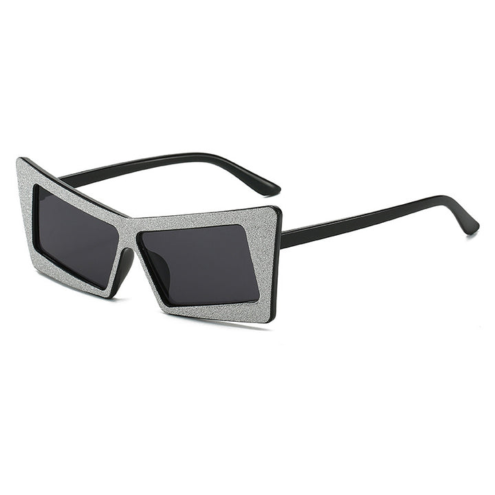 Women's geometric sunglasses with sparkling elements Bowlift