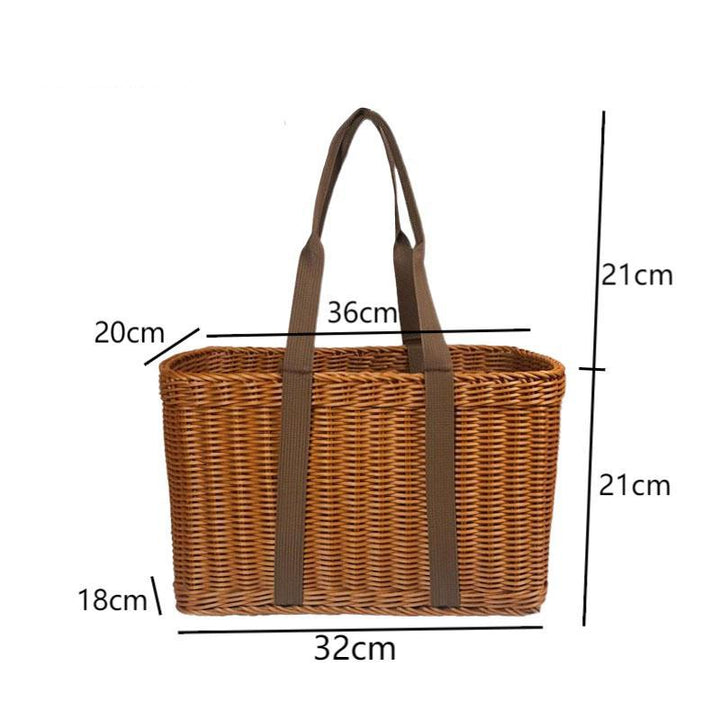 Handwoven Storage Tote Bowlift