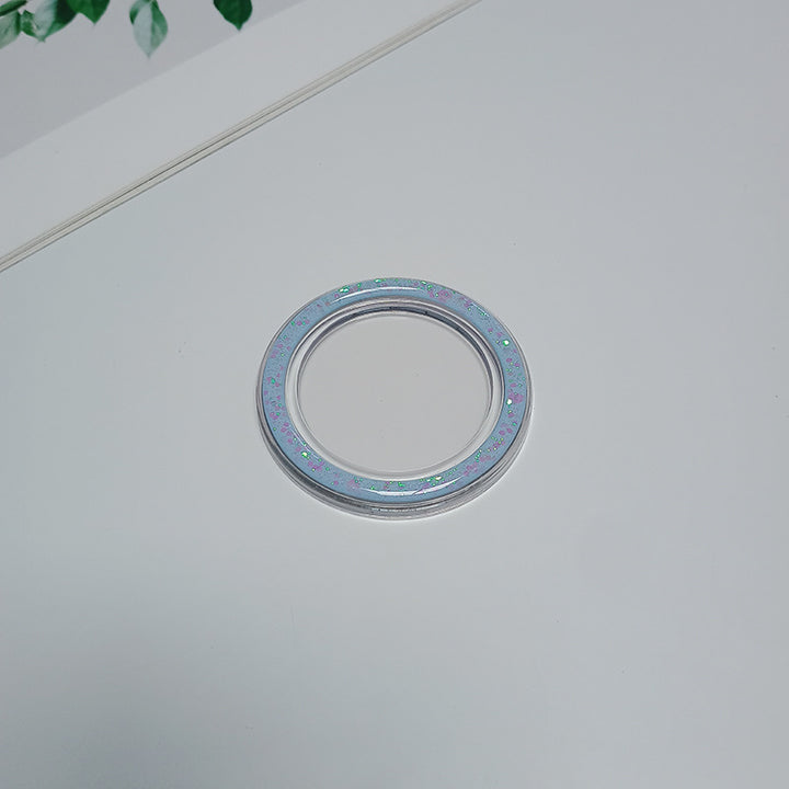 Decorative Transparent Compact Mirror Bowlift