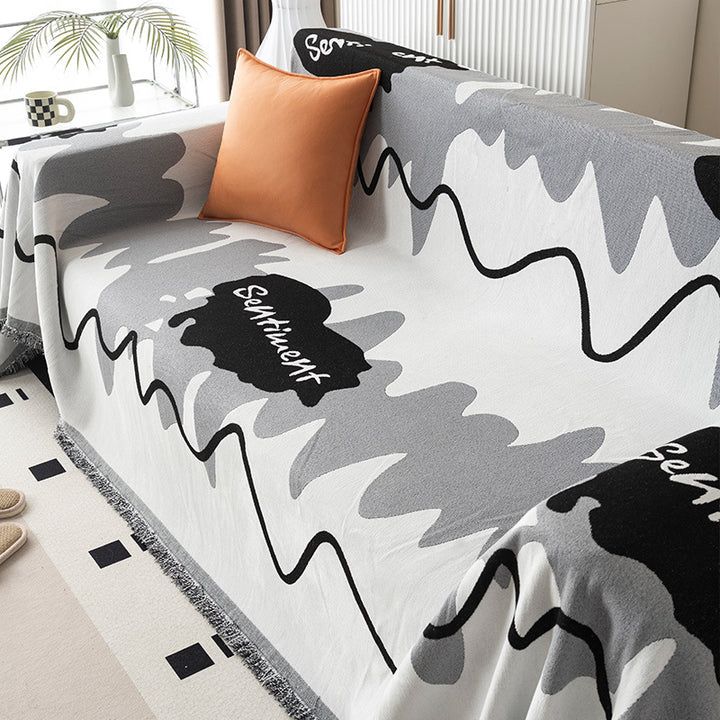 Contemporary Sofa Throw Blanket
