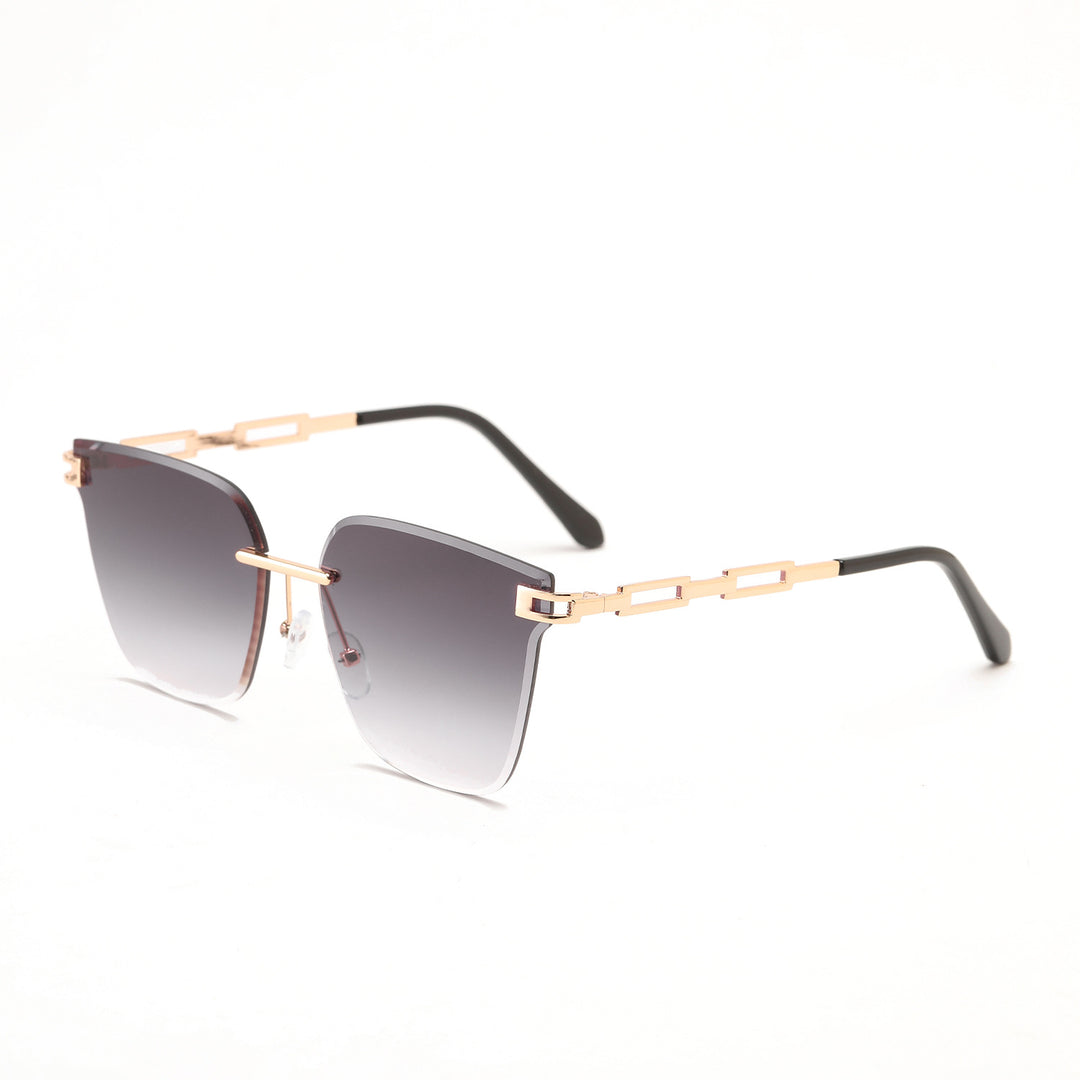 Ladies' fashionable sunglasses with intricate frame and UV protection Bowlift