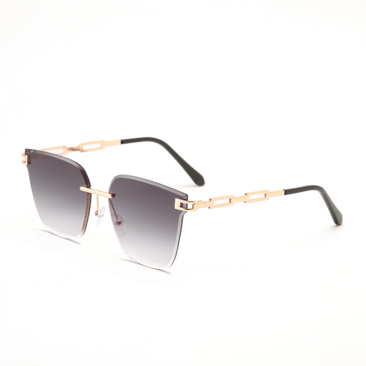 Ladies' fashionable sunglasses with intricate frame and UV protection Bowlift