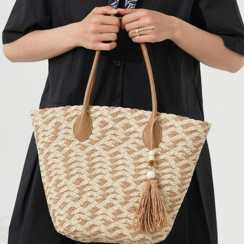Geometric Beach Tote Bowlift