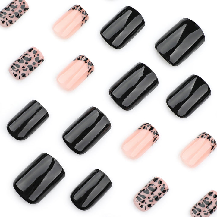 Artful Gel Nails in Leopard Design Bowlift
