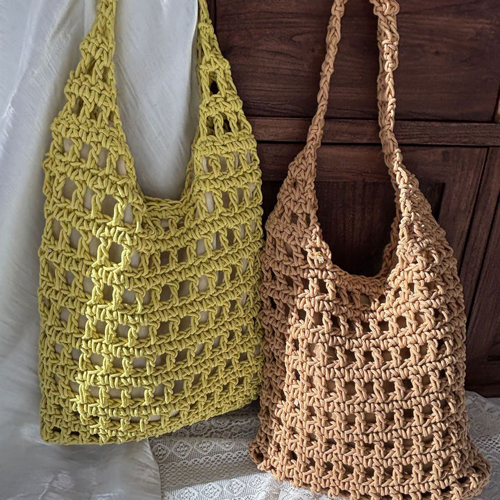 Handcrafted mesh tote bag Bowlift