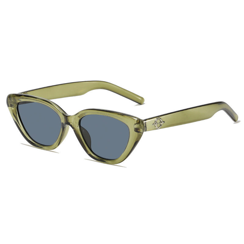 Women's Cat-Eye Sunglasses with UV Protection and Durable Frame Bowlift
