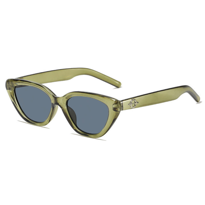 Women's Cat-Eye Sunglasses with UV Protection and Durable Frame Bowlift