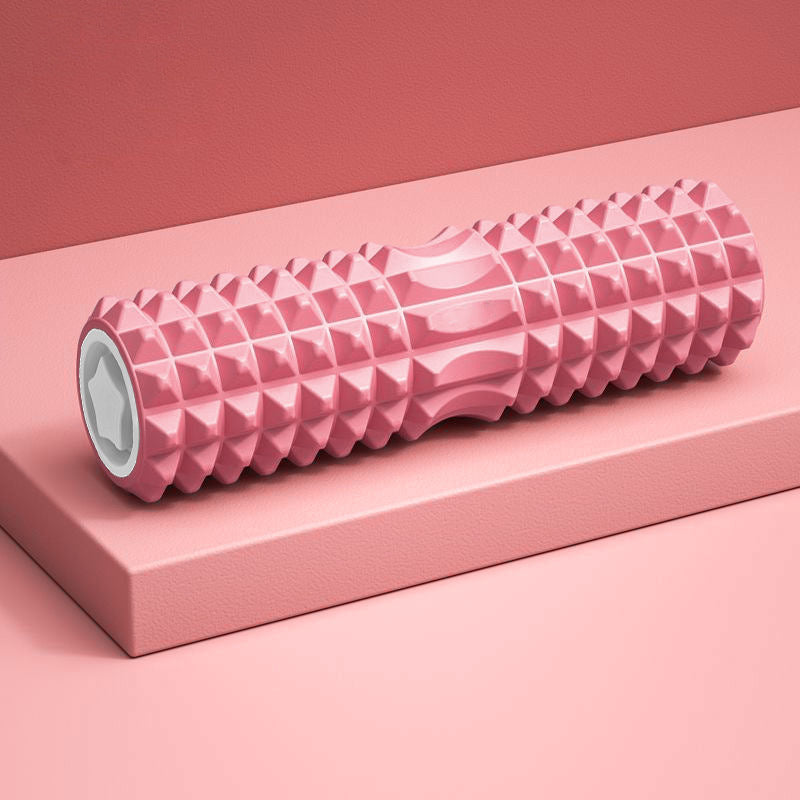 Massage fascia roller with structured grip surfaces Bowlift