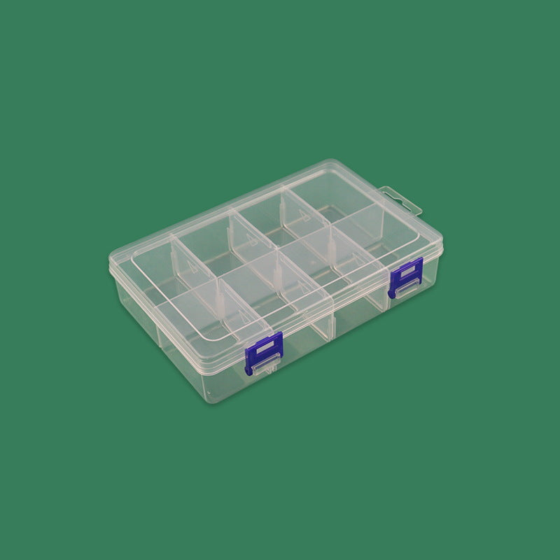 Multi-Compartment Craft Supply Storage Box with Secure Latches Bowlift