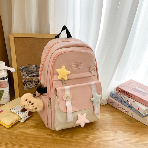 Cute Plush Animal Design Backpack
