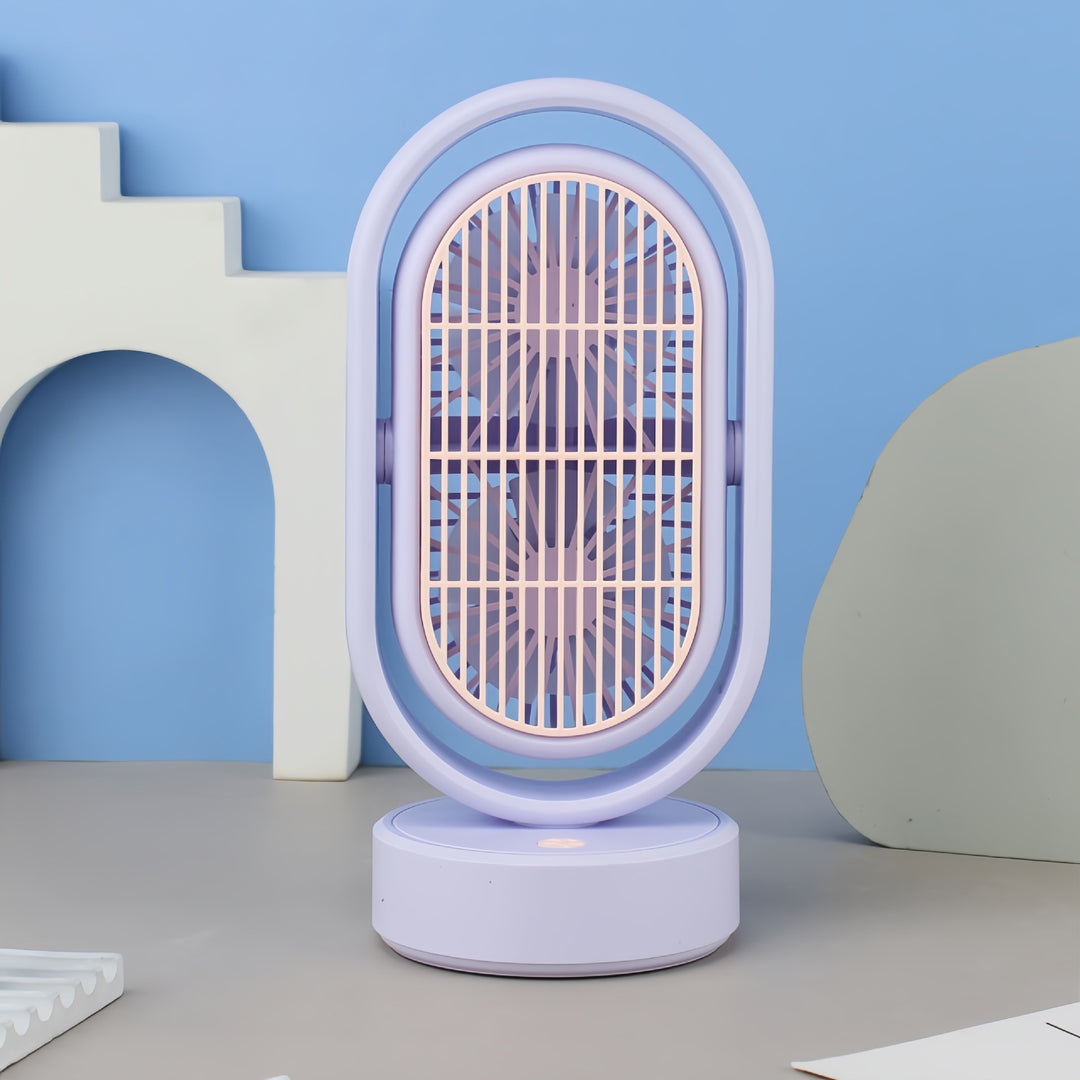 Ladies Portable Table Fan in Modern and Compact Design Bowlift