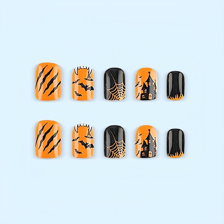 Creative Halloween Nail Art Design Set Bowlift