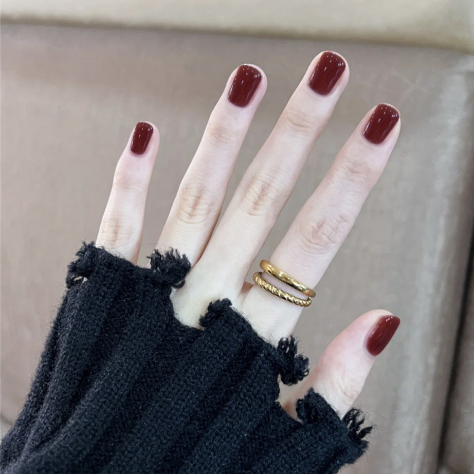 Festive Nail Art Press-Ons Bowlift