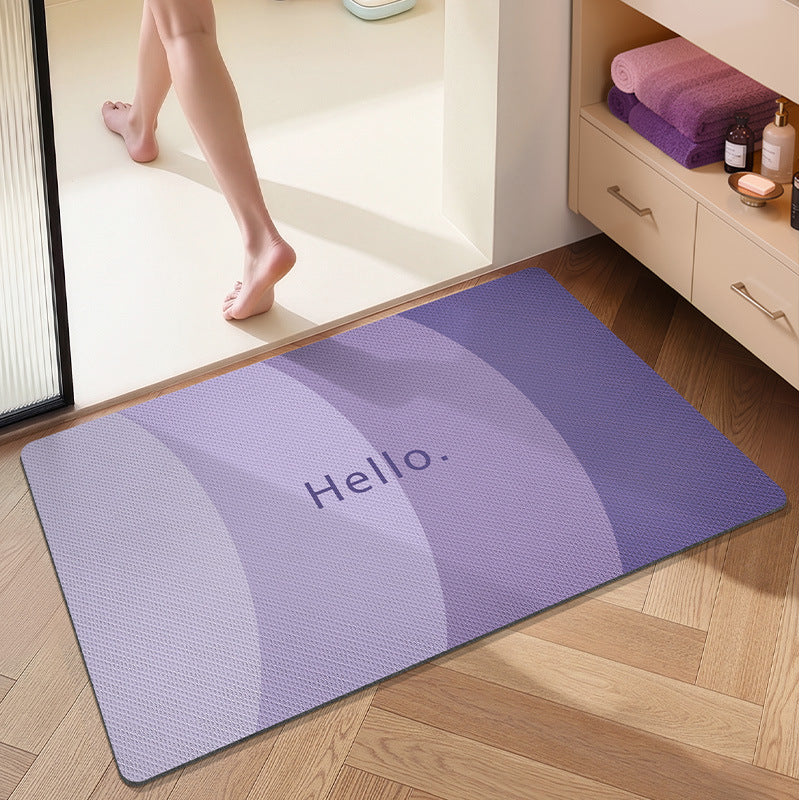 Soft Welcome Bath Mat Bowlift